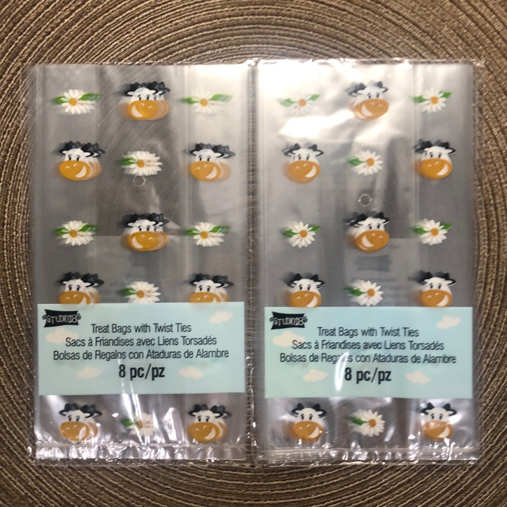 Cow & Flowers Treat Bags